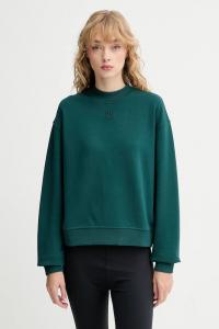 Хлопковая толстовка Hugo, зеленый