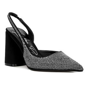 Женские босоножки на каблуке Saranna London Rag, Black