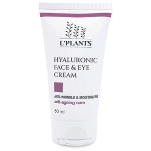 Крем с гиалуроновой кислотой для лица и области вокруг глаз L'PLANTS 50 мл.