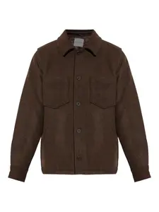 Удлиненная рубашка-куртка Samsoe Samsoe, коричневый