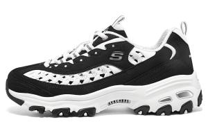 Кроссовки женские D"Lites 1.0 Chunky с низким верхом, черные/белые Skechers