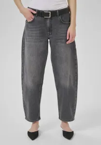 Джинсы baloomw 139 с высокой посадкой и свободным кроем My Essential Wardrobe, Dark Grey Retro Wash