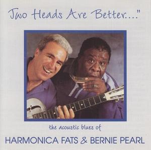 Аудиокассета Harmonica Fats: Two Heads Are Better the Acoustic Blues of