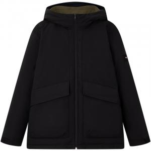 Мужская пуховая куртка Tommy Hilfiger, черный/зеленый