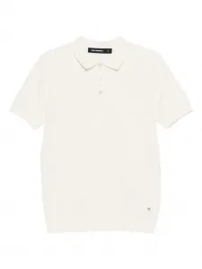 Рубашка поло с короткими рукавами KARL LAGERFELD, нейтральный
