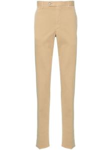 Incotex узкие брюки с ремешками, нейтральный цвет