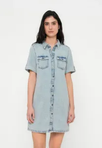 Короткое джинсовое платье vmjennie Vero Moda, Light Blue Denim
