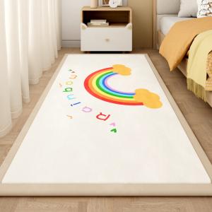 Budis Ковер 200х200 см для детской комнаты, мультяшный, толстый, противоскользящий, для ползания