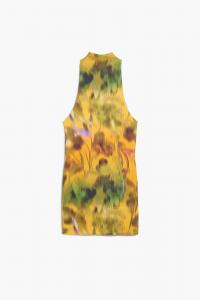 Размытое короткое платье