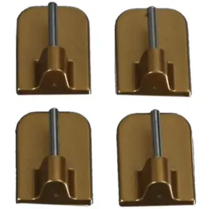 Самоклеящаяся основа для витражных бистро-стержней Liedeco, золотистый/матовый