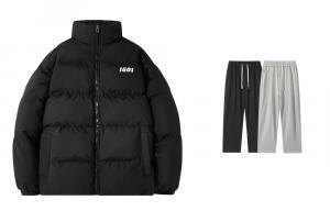IGOI Пуховик Unisex, Black (Comes with Random Branded Pants)