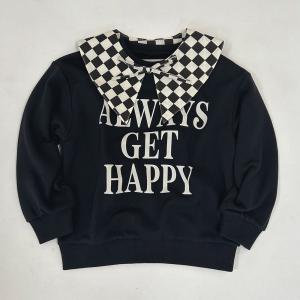 Толстовка оверсайз с воротником и двусторонним принтом Branshes, цвет Black