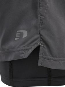 Шорты Newline Verstellbare Taille Shorts Innenhose Women 2-In-1 Laufen Damen, цвет FORGED IRON