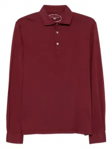 Рубашка поло с длинными рукавами Fedeli, красный