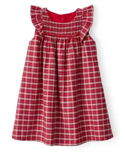 Детское платье без рукавов в клетку для девочек Carter'S