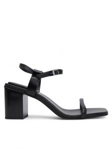 Сандалии Block Heel Sandal 75 Lth HW0HW02650 Calvin Klein, черный