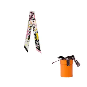 HERMES Шёлковый шарф, Multicolor