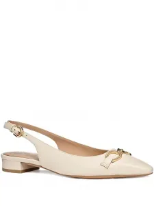 Балетки с ремешком на пятке Geox, нейтральный