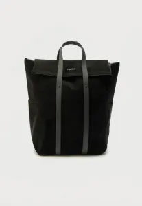 Большой рюкзак-тоут бежевого цвета, унисекс. Rains, Black