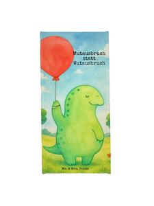 Mr. & Mrs. Panda Воздушный шар в виде черепахи из махровой ткани с надписью белого цвета