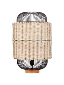 Настольные лампы TANGANYIKA в черном/бежевом цвете - (Ш) 35 x (В) 55 x (Д) 35 см