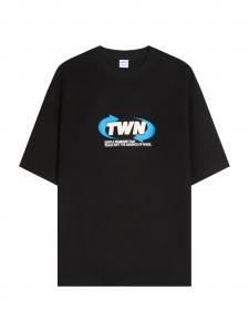 Bershka Футболка в черном цвете