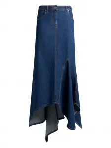 Джинсовая юбка Etro, синий