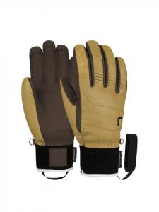 Перчатки Reusch, цвет 8880 camel/dark brown