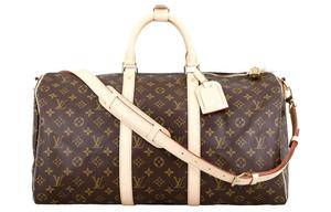LOUIS VUITTON Сумка Keepall Bandouliere Monogram 50 коричневая