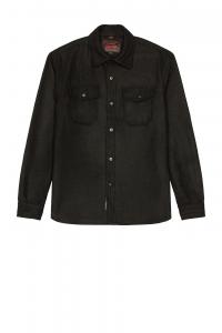 Шерстяная рубашка CPO Schott, черный