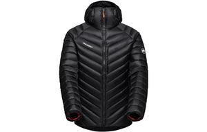 Куртка пуховая европейская версия мужская MAMMUT, цвет хаки-черный