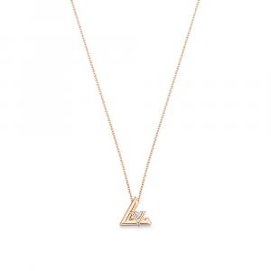 Подвеска LV Volt One Small, розовое золото и бриллиант Louis Vuitton, розовый