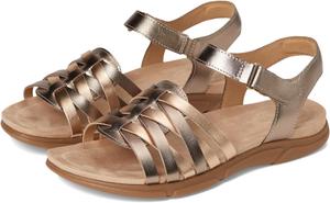 Сандалии Easy Spirit Women's Marlene, Bronze/Gold Leather