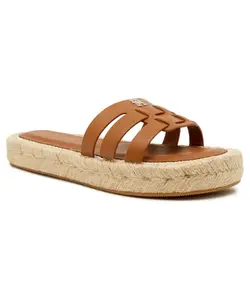 Кожаные тапочки Tommy Hilfiger, коричневый