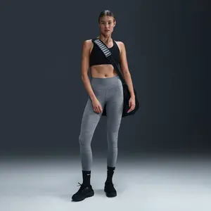 Длинные женские леггинсы Nike One, серый