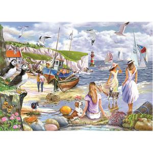 Пазлы Sea Shore Breezes Big 500 Puzzle