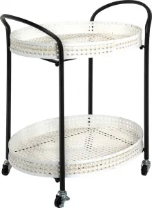 ХАКУ тележка HAKU 60х70х40 см, цвет schwarz-beige