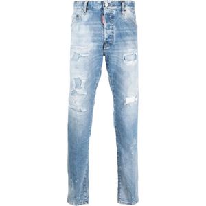 DSQUARED 2 Джинсы DSQUARED2 с эффектом потертости Slim cut