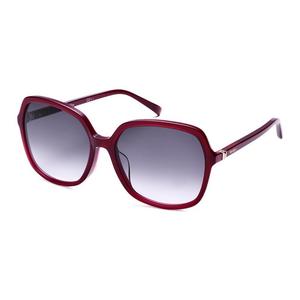 Солнцезащитные очки асимметричной формы женские красные 'S MAX MARA