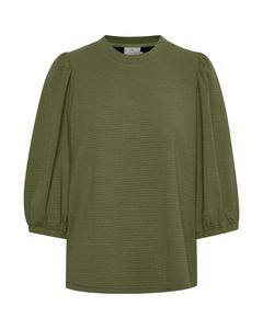 Блузка Kaffe Blouse Janna, оливковый