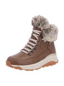 Ботильоны на шнуровке Rieker, коричневый