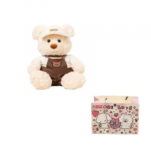 Креативные спортивные комбинезоны с шапкой для маленьких плюшевых кукол Тедди 28см Ten Thousand Children's Music