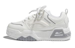 Warrior Противоскользящие амортизирующие и дышащие низкие кеды для скейтбординга унисекс, черные (с флисовой подкладкой)