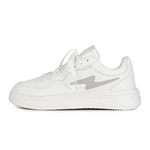 FCS Антискользящие износостойкие низкие скейтерские кроссовки унисекс бело-серые, цвет White Gray