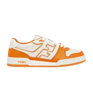 Кроссовки Fendi Match Orange White, оранжевый