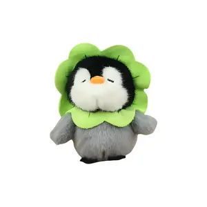 Плюшевая игрушка рождественский снеговик пингвинчик плюшевая кукла высота 12см XTHOT