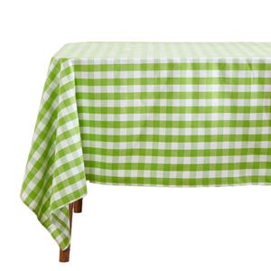 Скатерть Homescapes зеленый, 137/137 см