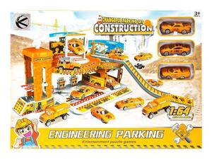 Парковка для строительной техники, включая комплект из 3 машин. Inna marka