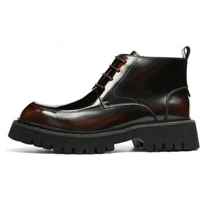 Короткий ботинок Martin мужской ASTON M.JAZZ, коричневый Fleece-Lined Lining