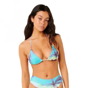 Топ бикини Rip Curl Hidden Isles Sliding Tri, синий